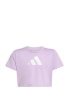 Adidas Sportswear Jg Tr-Es Gl Tee Lila