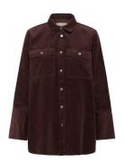 Culture Cubaela Klay Shirt Jacket Brun