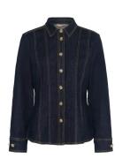 Culture Cubobbie Denim Shirt Marinblå