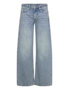 Weekday Imoo Low Rise Loose Wide Leg Jeans Blå