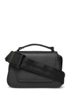 SANDQVIST Leather Handle Crossbody Svart