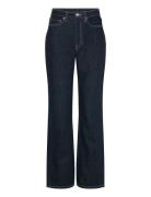 Weekday Resolute Curve High Waisted Regular Straight Jeans Blå