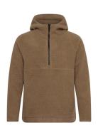 H2O Langli Pile Anorak Brun