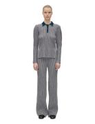 STINE GOYA 2356 Soft Rib, Long Sleeve Knit Pol Grå
