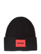Hugo Kids Pull On Hat Svart