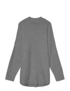 Vero Moda Vmplaza Ls Highnck Long Pullover Ga Noos Grå