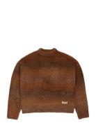 Prohibited Gradient Knit Sweater Brun