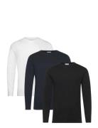 Lindbergh 3Pk Basic Tee L/S Multi/patterned