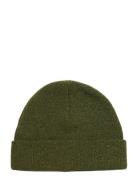 Superdry Essential Logo Knitted Beanie Khaki Green