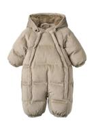 Wheat Puffer Baby Suit Nallo Beige