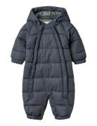Wheat Puffer Baby Suit Edem Marinblå