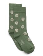 Minipop Minipop® Bamboo Motif Socks Grön
