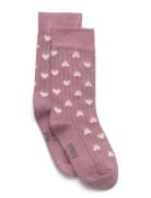 Minipop Minipop® Bamboo Heart Socks Rosa