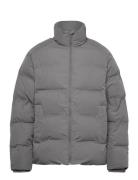 Jack & J S Jjesoho Puffer Collar Sn Grå