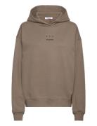 Copenhagen Studios Cph Hoodie 7 Cotton Burgundy Beige