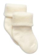 Minipop Minipop Wool Baby Sock Kräm