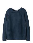 Name It Nkmvolly Ls Knit Marinblå