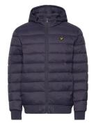 Lyle & Scott Wadded Jacket Marinblå