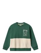 Wheat Sweatshirt L/S Steff Grön