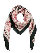 Pieces Pcjarina Square Scarf Bc Röd