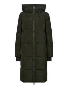 MOS MOSH Mmnova Square Down Coat Khaki Green