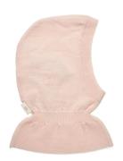 Copenhagen Colors Lt. Knitted Merino Balaclava With Frill Rosa