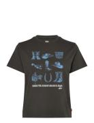 Levi's® Graphic Classic Tee Cowboy Pos Svart