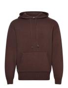 Fat Moose Nas Knitted Hoodie Brun