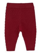 Fixoni Pants Knit Röd