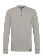 Superdry Merchant Grandad Top Grå