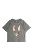 Mini Rodini Bat Sp Ss Tee Grå