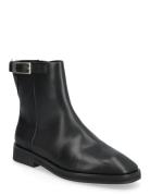 Calvin Klein Formal Ankle Boot W/ Buckle Svart