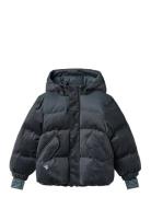 Wheat Puffer Jacket Mads Marinblå
