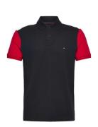 Tommy Hilfiger Rwb Blocking Reg Polo Svart