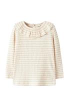 Lil'Atelier Nmfosophia Ls Slim Top Lil Rosa