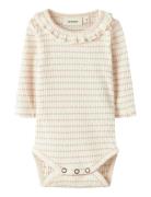 Lil'Atelier Nbfosophia Ls Slim Body Lil Rosa