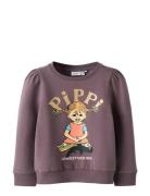 Name It Nmfsovej Pippi Sweat Bru Sky Lila