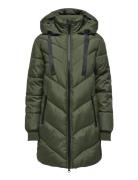 JDY Jdyskylar Life Hood Jacket Otw Noos Grön