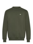 Tommy Jeans Tjm Reg Badge Crew Ext Grön