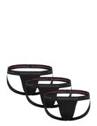 Tommy Hilfiger 3P Jockstrap Wb Svart