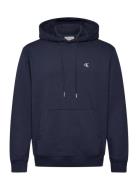 Calvin Klein Jeans Ls Eu 350Terry Monogram Hoodie Marinblå