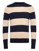 Tommy Hilfiger Lambswool Crew Neck Marinblå