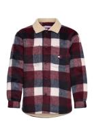 Tommy Jeans Tjm Check Teddy Overshirt Ext Multi/patterned