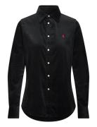 Polo Ralph Lauren Stretch Slim Fit Cotton Corduroy Shirt Svart