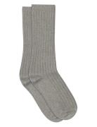 Mp Denmark Bess Long Socks Grå