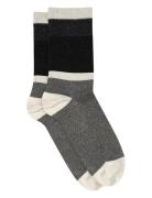 Mp Denmark Elisabeth Glitter Socks Grå
