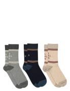 Mp Denmark Gunnvar Socks - 3-Pack Grå
