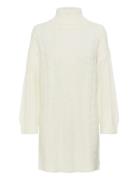 Cream Crskie Knit Dress Vit