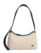 Tommy Hilfiger Tjw Cool Sherpa Shoulder Bag Kräm