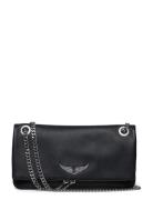 Zadig & Voltaire Rock Ii Grained Leather Svart